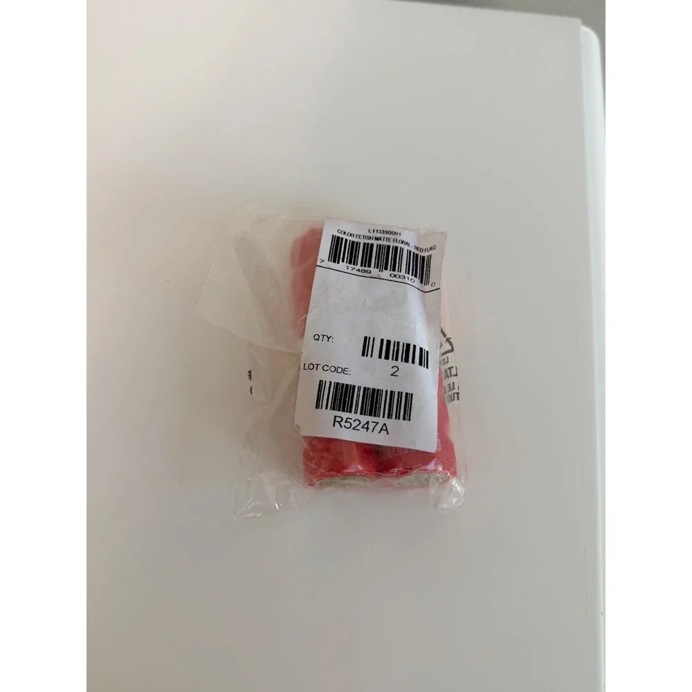 Milani Color Fetish Matte Lipstick Women 0.14oz 390 Red Flag Lot of 2 NWT